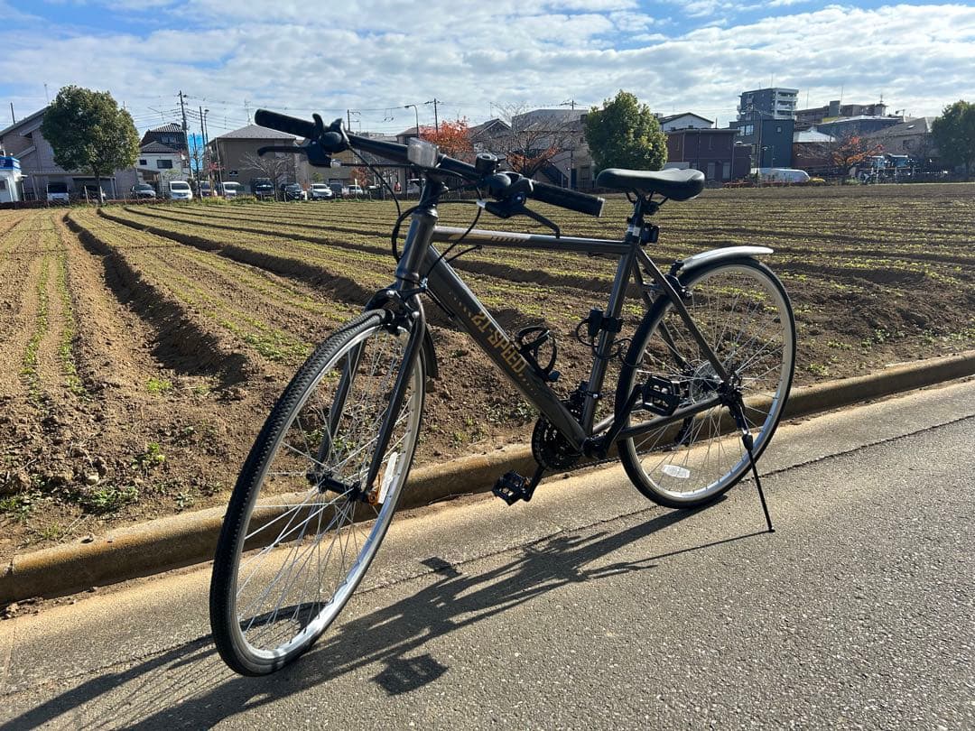 Mixiu クロスバイク シマノ製21段変速 自転車 新古品　値下げしました