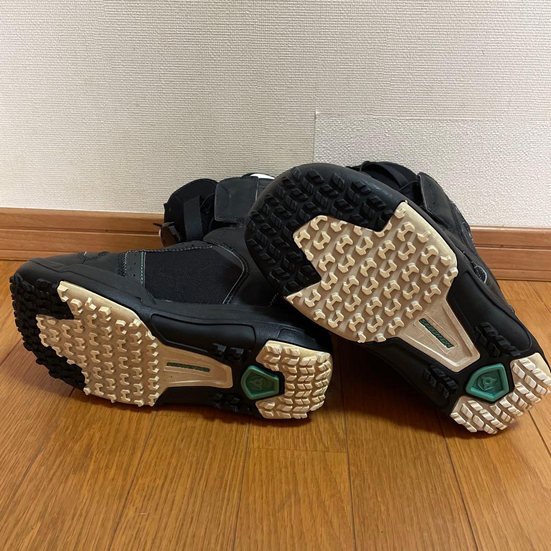 SALOMON 女性用スノーボードブーツ ブラック