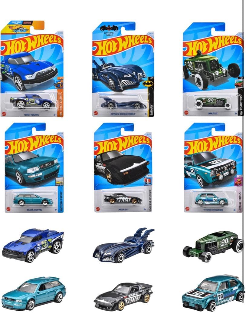 510491 未開封Hot Wheels ベーシックカー Mアソート 36台入り