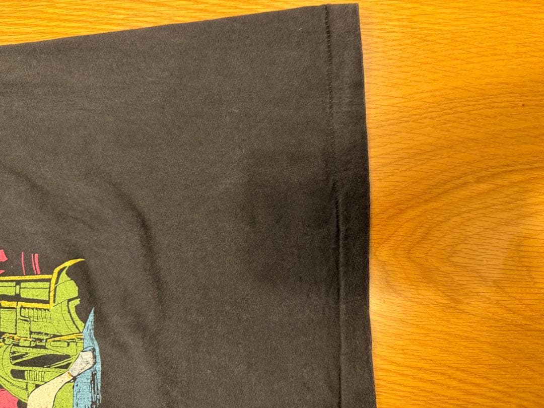 90s スターウォーズ Tシャツ両面フルカラープリント 墨黒ヴィンテージ L相当