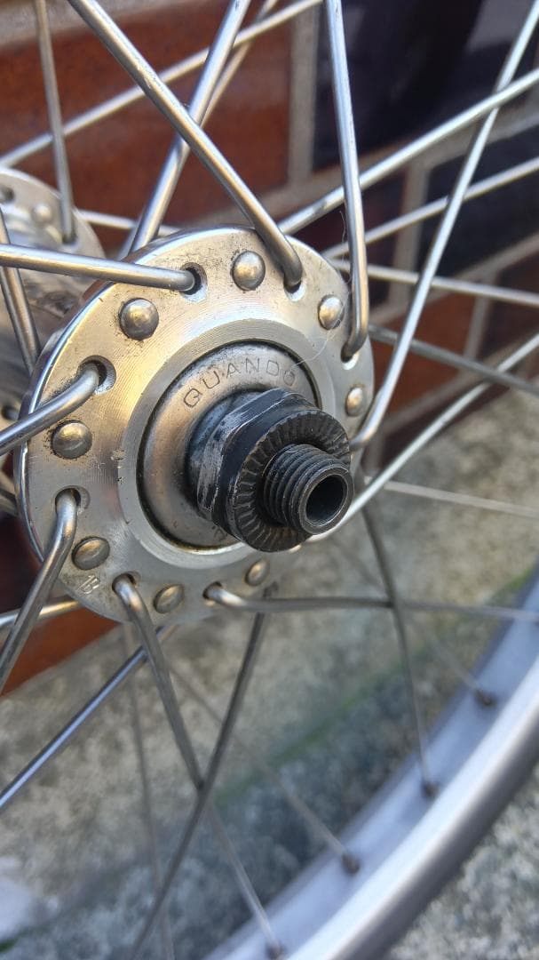 アレックスモールトン　TSR 完組ホイール前後セット