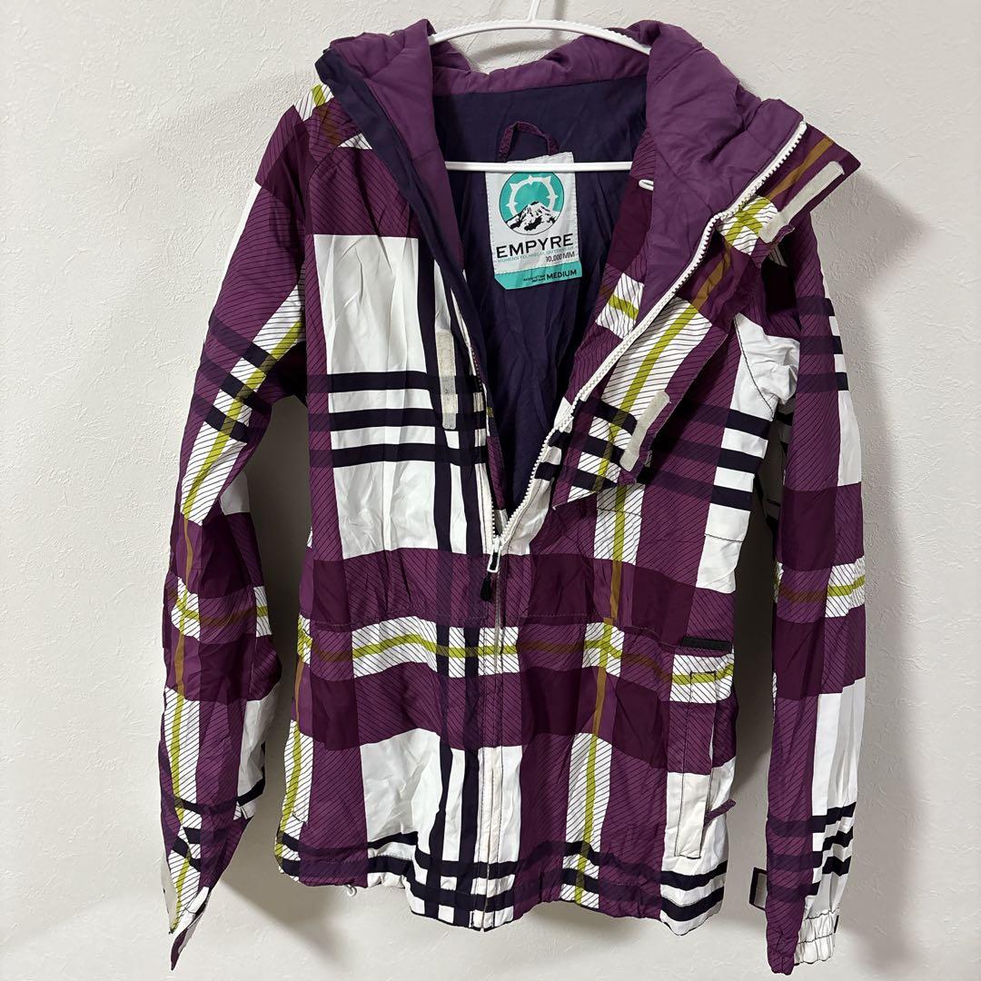 美品✨️【M】EMPYRE 女性用スノーボードジャケット 冬 スノボ ウェア