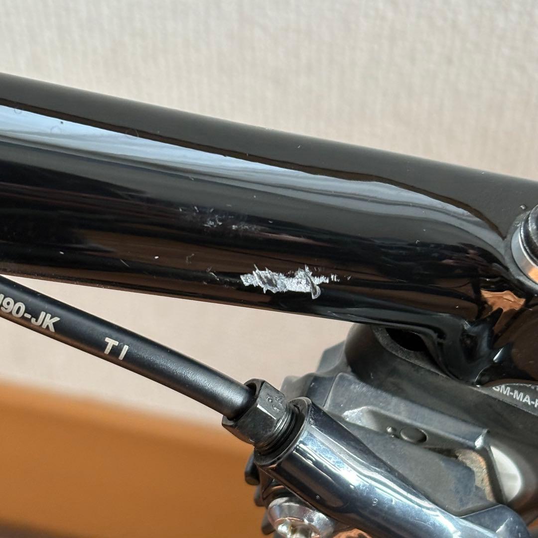 【52】完成車 TREK EMONDA SL6 ブラック レッド 室内保管