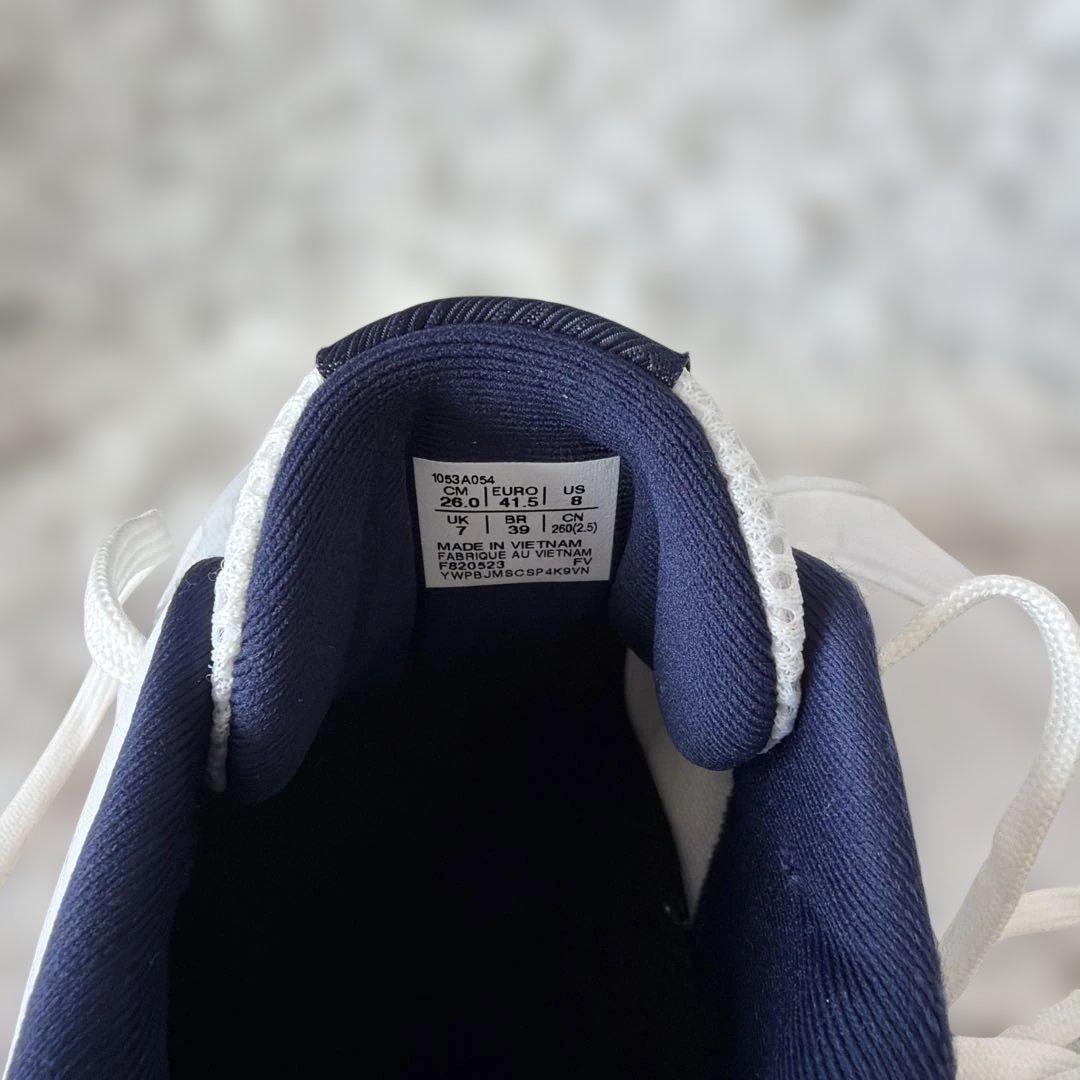 美品 26㎝ JAPAN ASICS ローテ ジャパンライト ホワイトネイビー