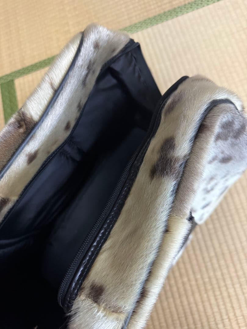 【希少品】アザラシの本革仕様のキャディバッグとボストンバッグ
