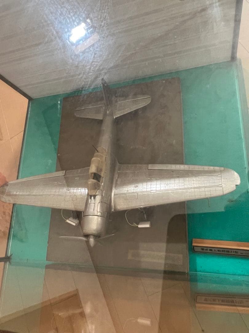 希少レア　金属工芸　零戦　零式艦上戦闘機21型 1\25