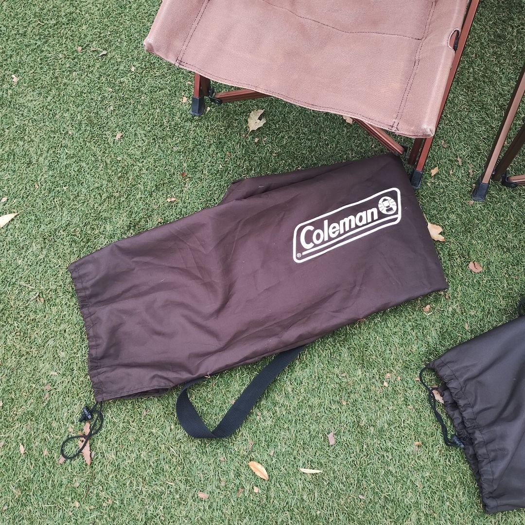 【状態良好2脚セット】Coleman マスターシリーズ キャンバススリングチェア