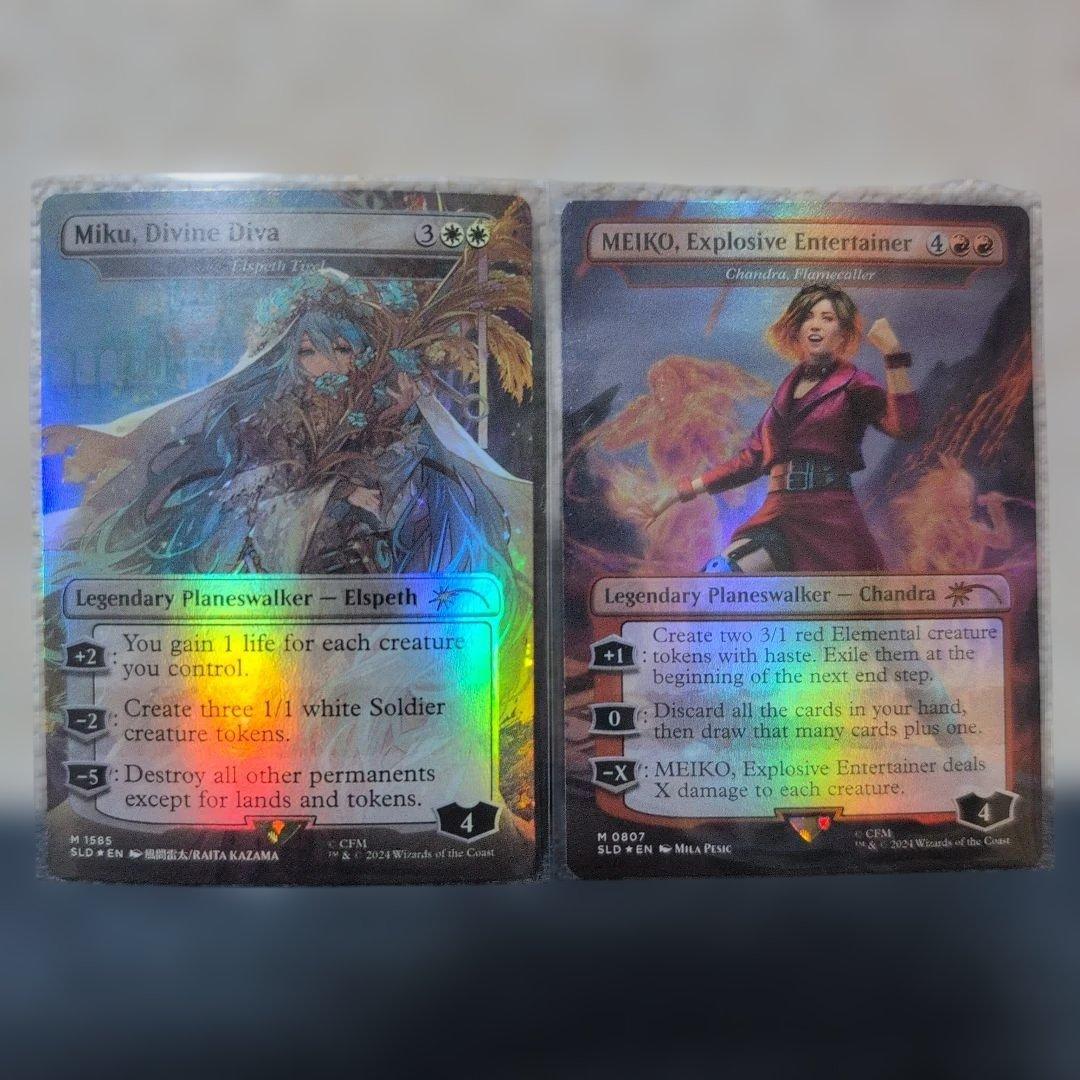 MTG 初音ミク:Electric Entourage 英語 foil