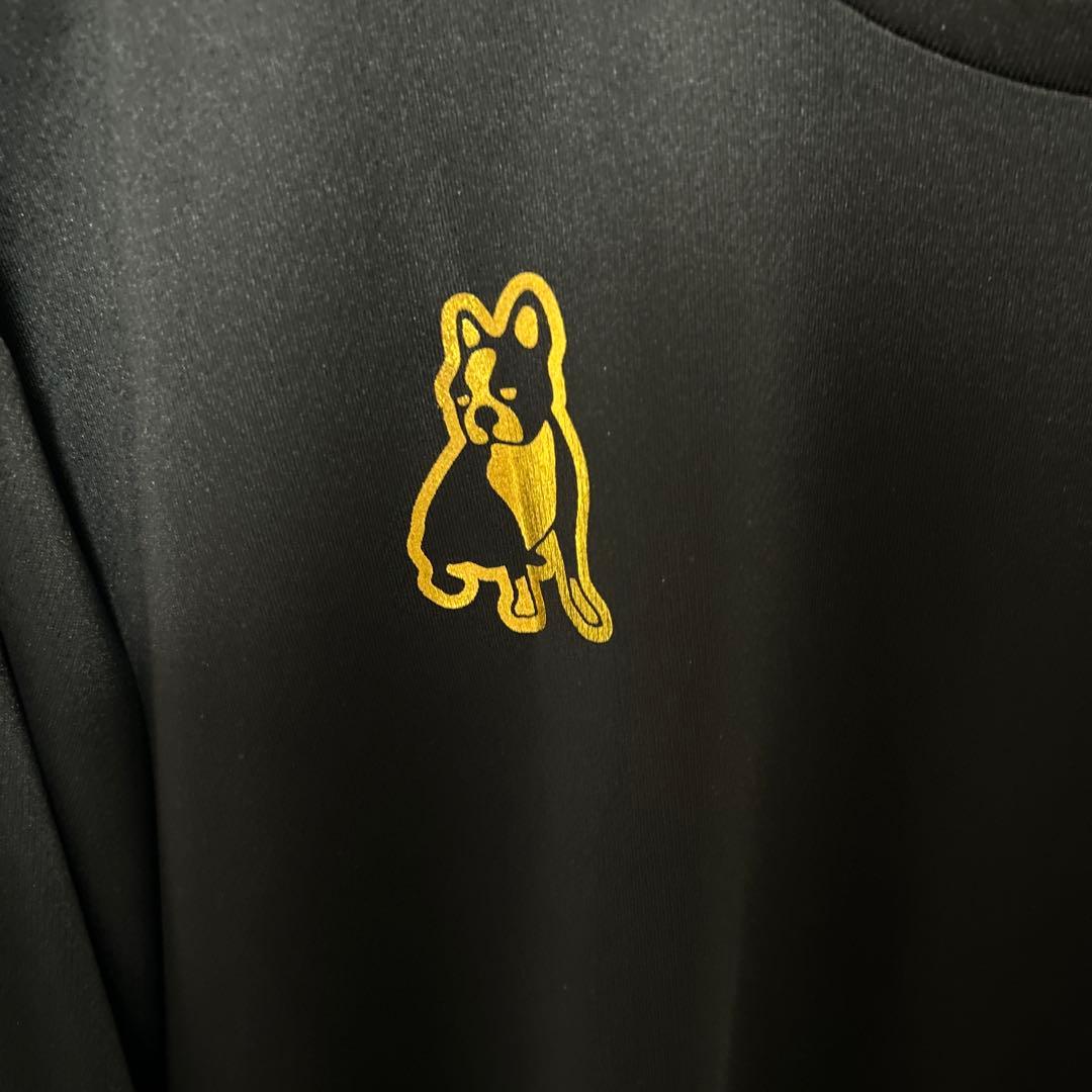 サッカージャンキー　claudio pandiani ロンt 背面ロゴ　XL