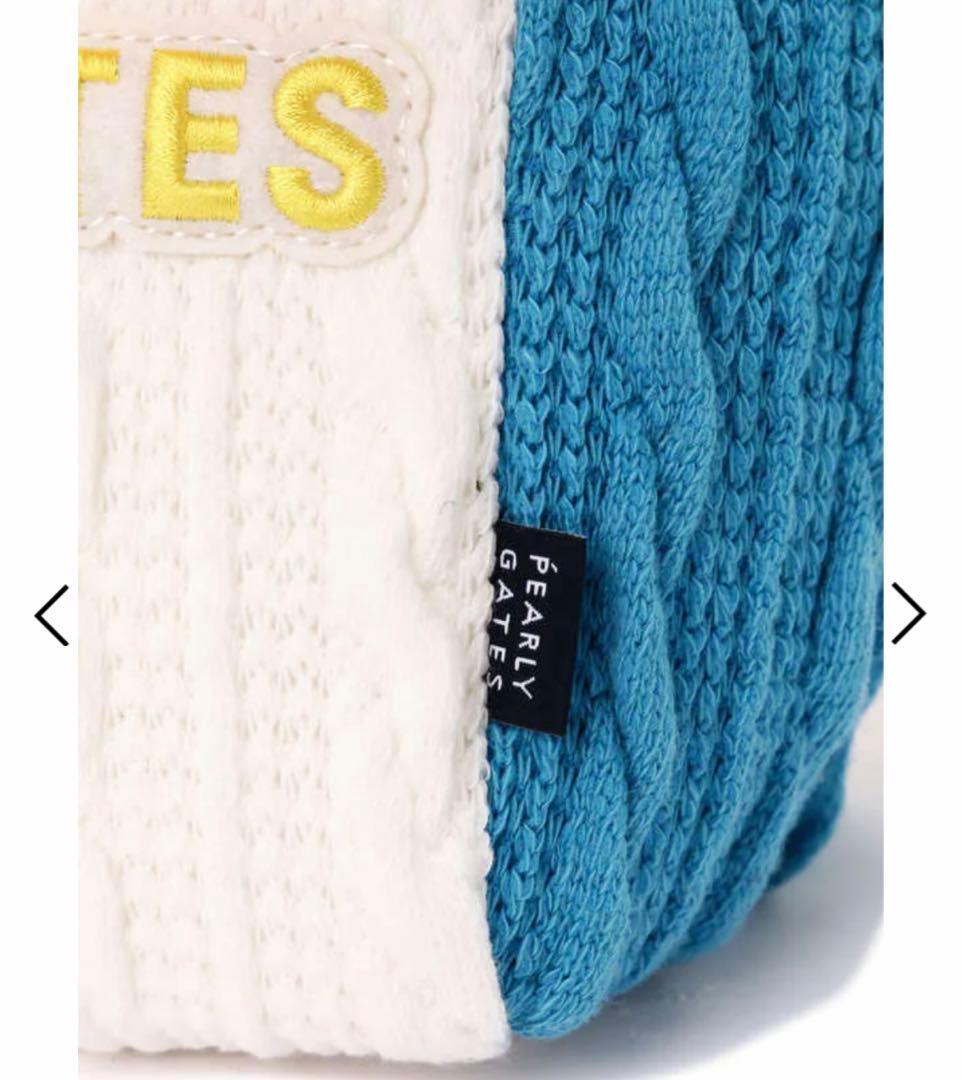 新品未使用　パーリーゲイツ　カートバック　ホワイト