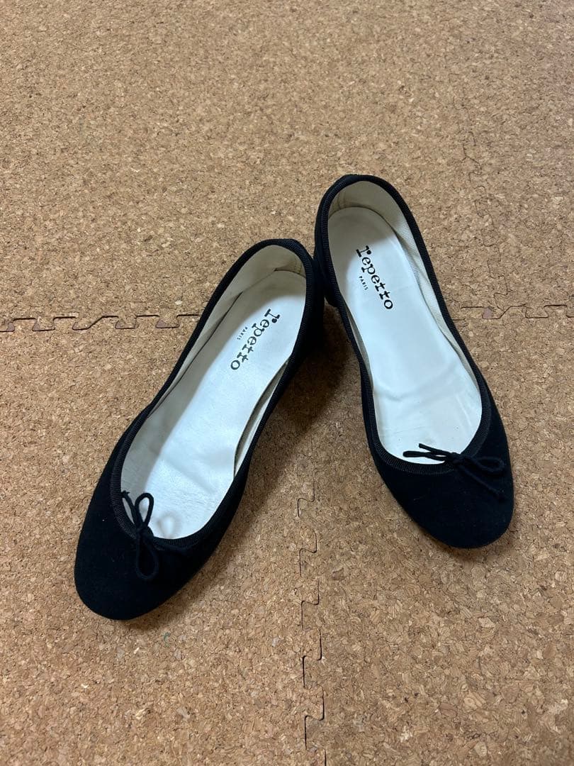 美品！Repetto レペット　ブラック　カミーユ　38ハーフ　24センチ