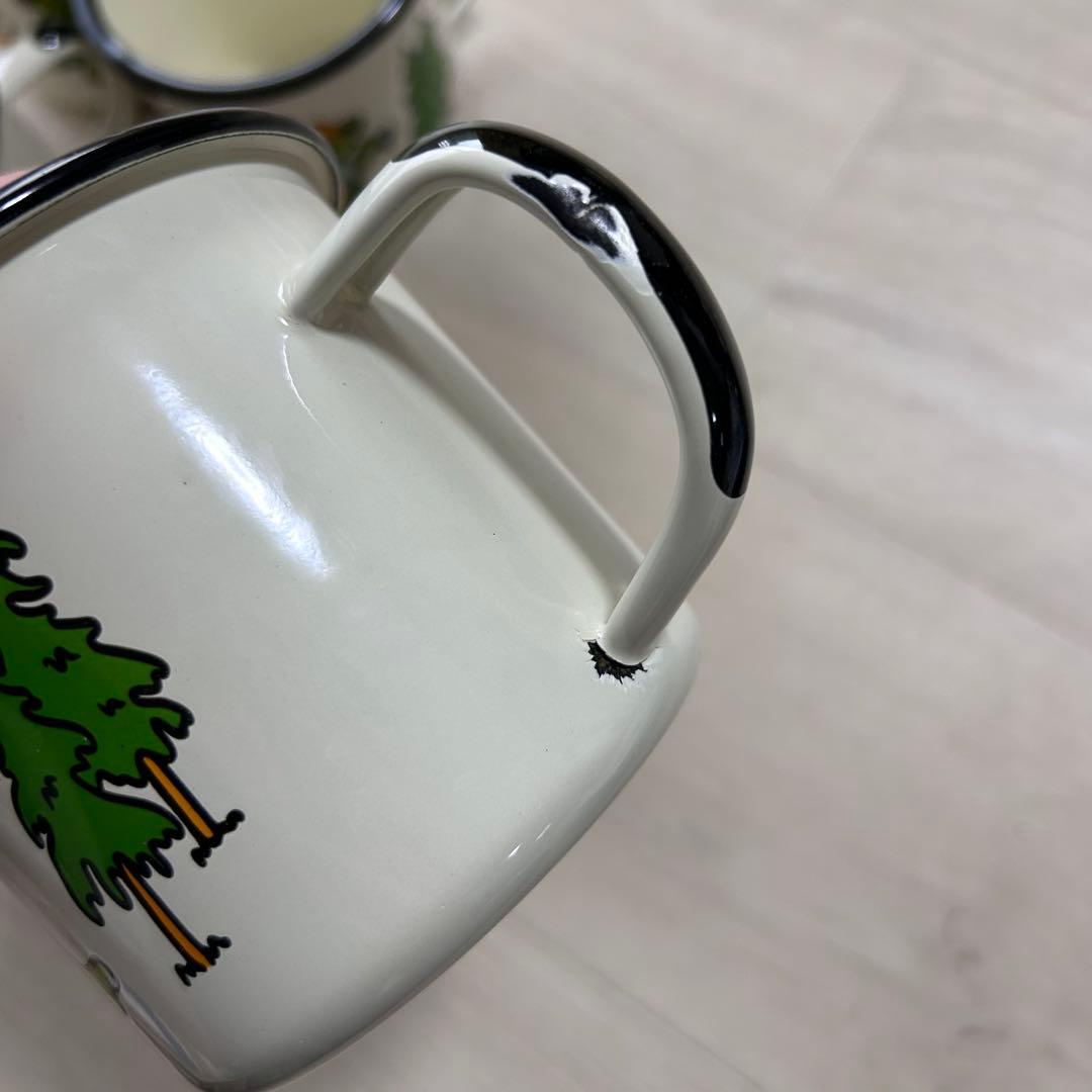デットベア　ホーロー食器
