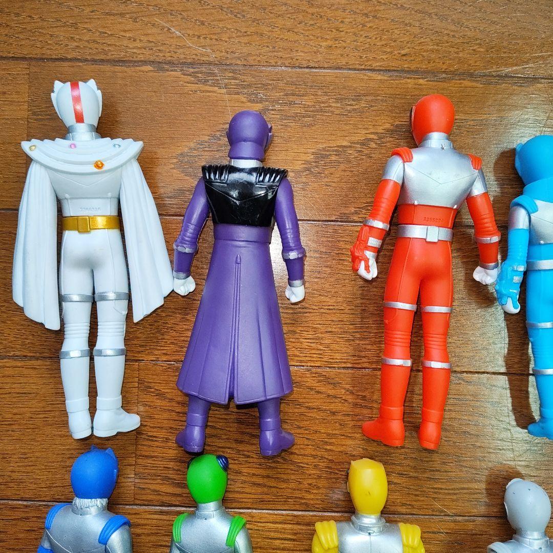 中古ソフビ　宇宙戦隊キュウレンジャー　13体セット　17センチ
