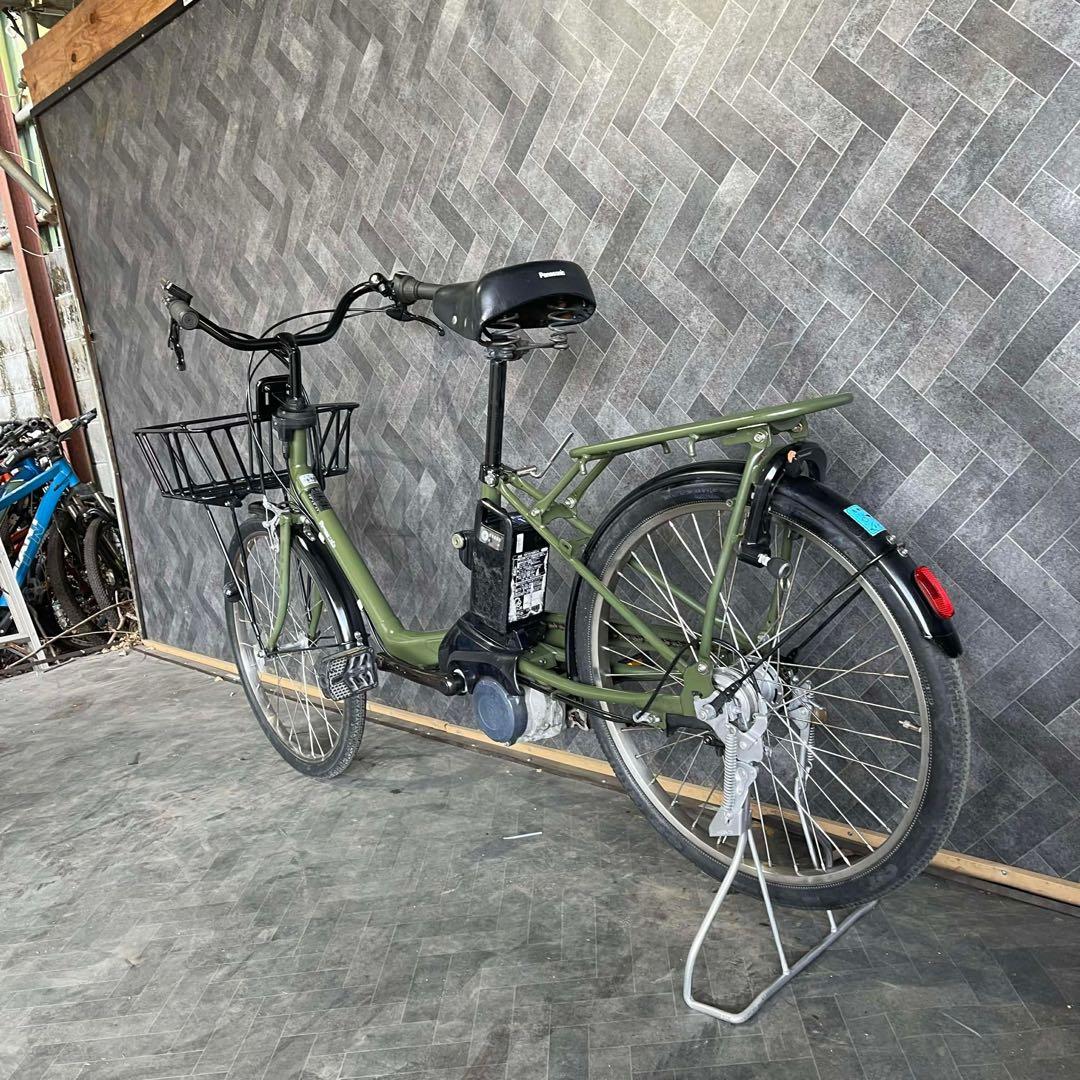 電動アシスト自転車 オリーブグリーン