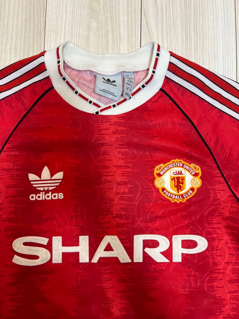 復刻 adidas マンチェスターユナイテッドユニフォームs