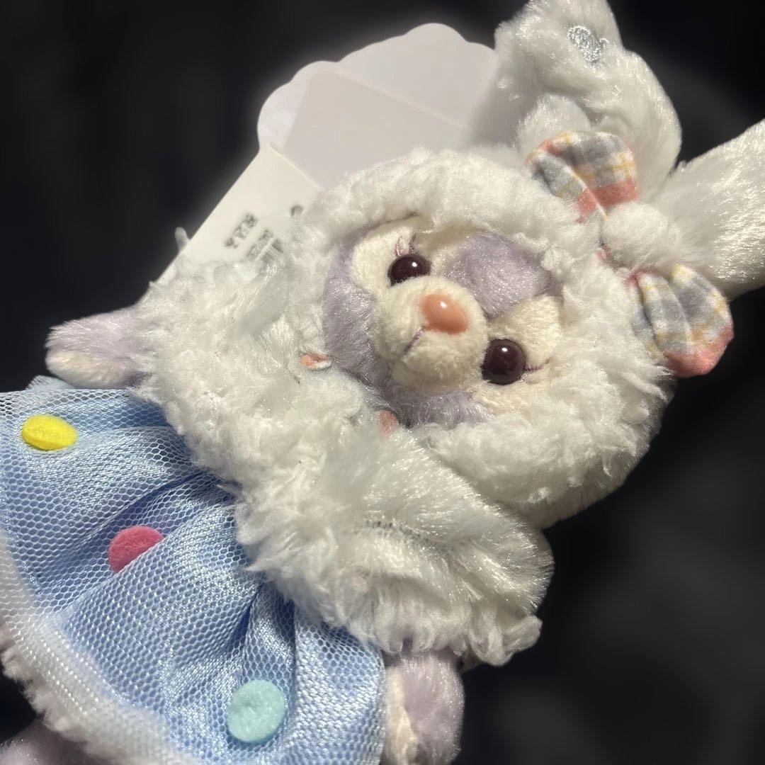 ディズニー　ステラルー　ぬいぐるみバッジ　ウィンターホリデー