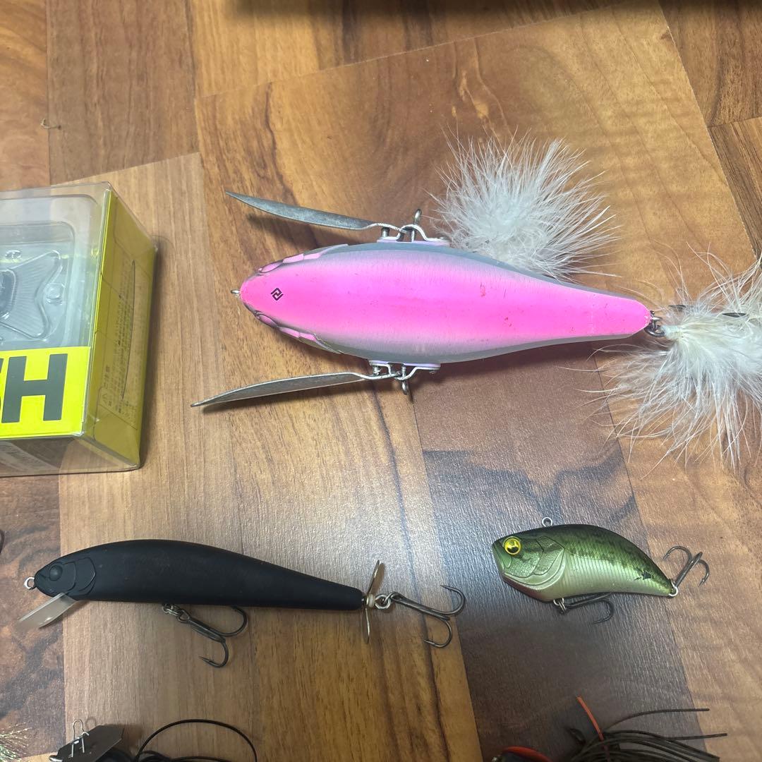 バス釣り引退セット　レイドジャパンセット