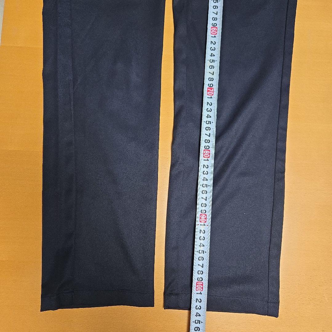 ルコックスポルティフ　LL　黒　ゴルフ　ストレッチ　ストレートロング　パンツ