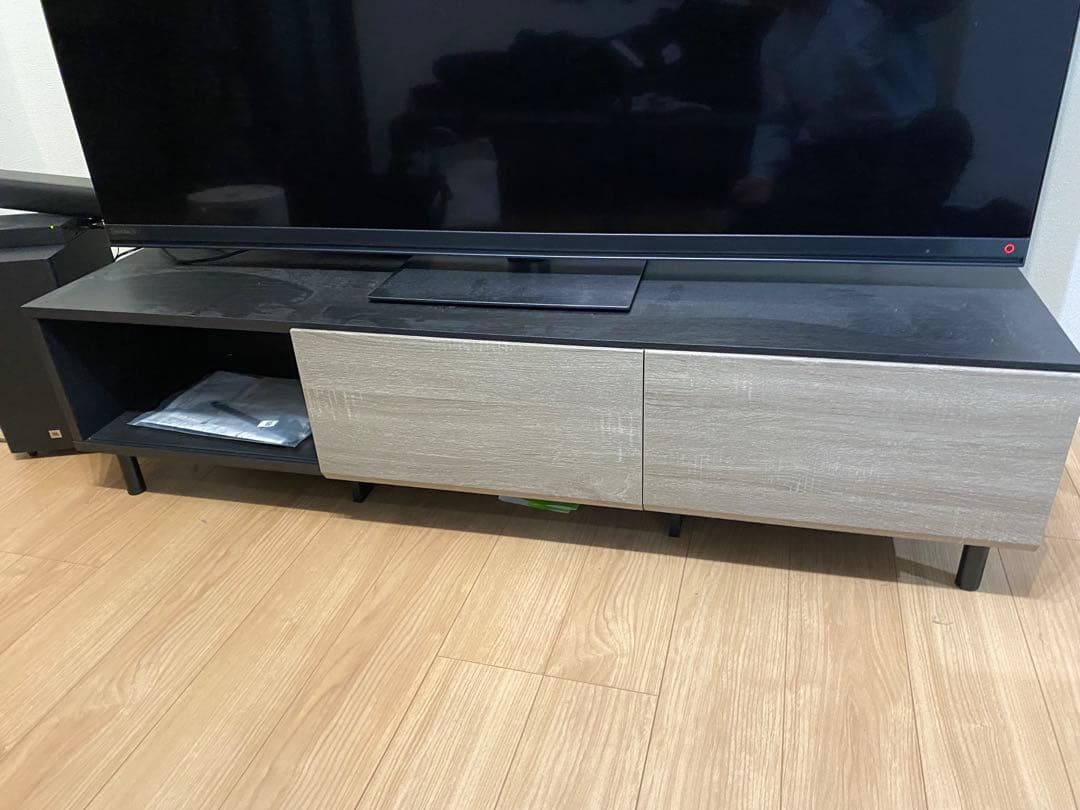 モダン グレー 木製 テレビ台 120cm/ AS-SLD 1200-GB