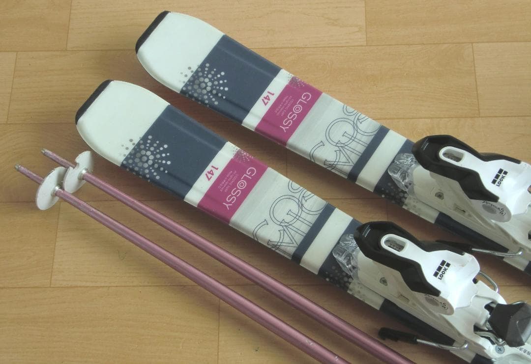 ■■送料無料■COSMICSURF■女性用スキーセット■板147靴24.5■■