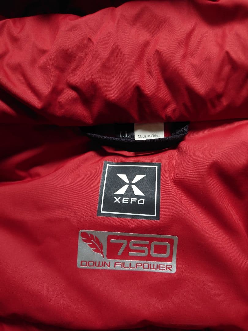 XEFO.GORE-TEX フード付ダウンレインウェア ブラック本日まで値下げ。