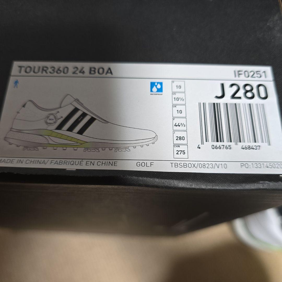 Adidas ゴルフシューズ BOAシステム付き