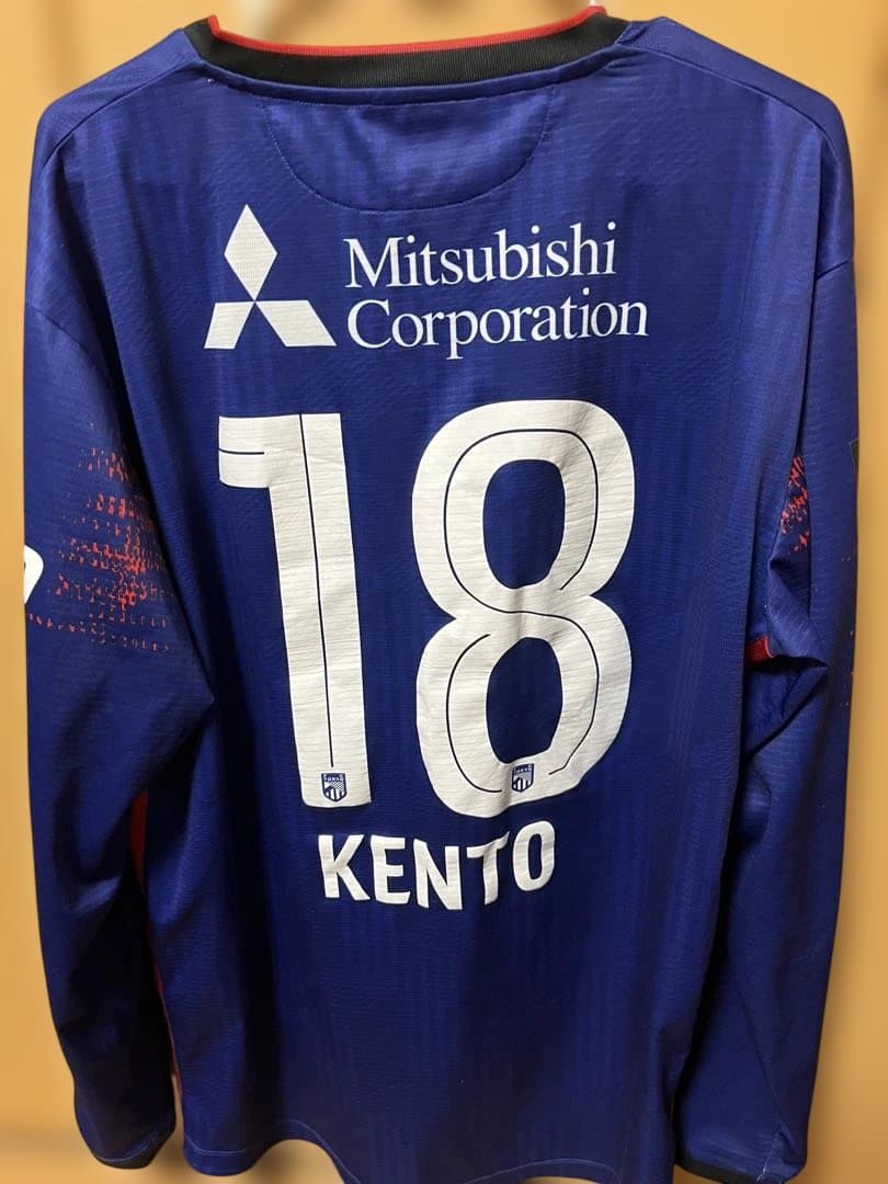 【【値下げ❌】長袖】FC東京　オーセンティックユニフォーム　♯18橋本拳人　XL