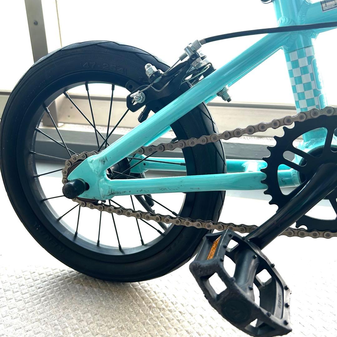 BMX 14インチ ダーカスワン　限定色　キッズ　DURCUSONE ターコイズ