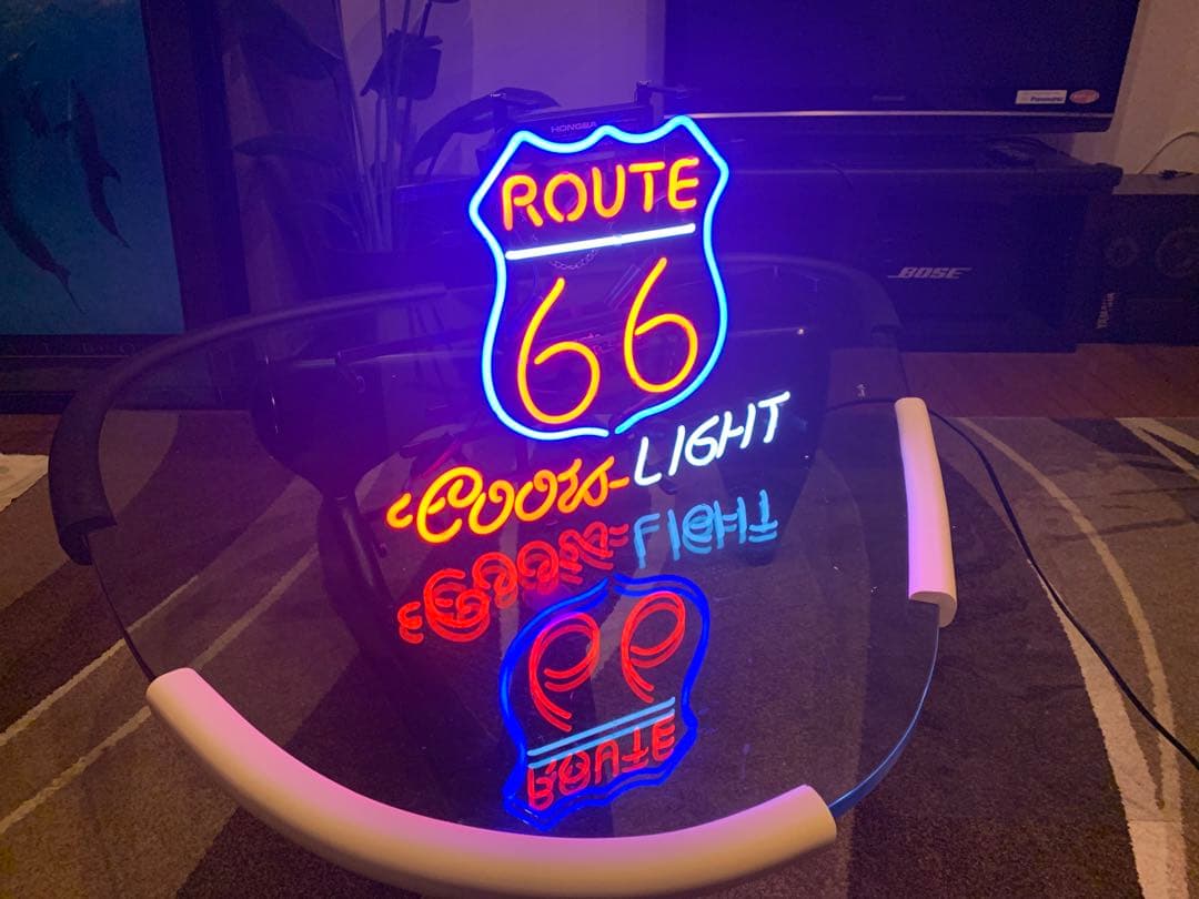ルート66 カスタムネオサイン　未使用 ROUTE66