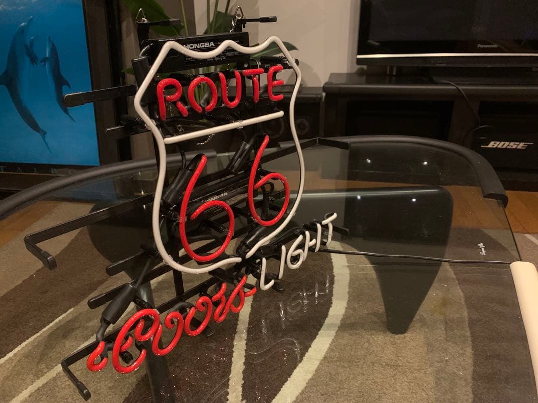 ルート66 カスタムネオサイン　未使用 ROUTE66
