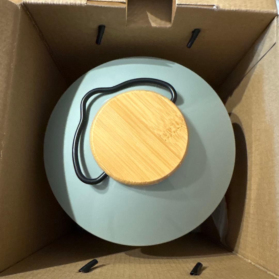 Bamboo Flickering Modern Lantern ロゴス