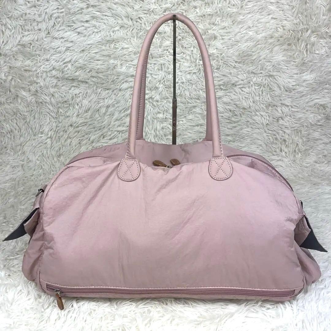 【美品✨】ONOFF オノフ ボストンバッグ 2way ショルダー 大容量