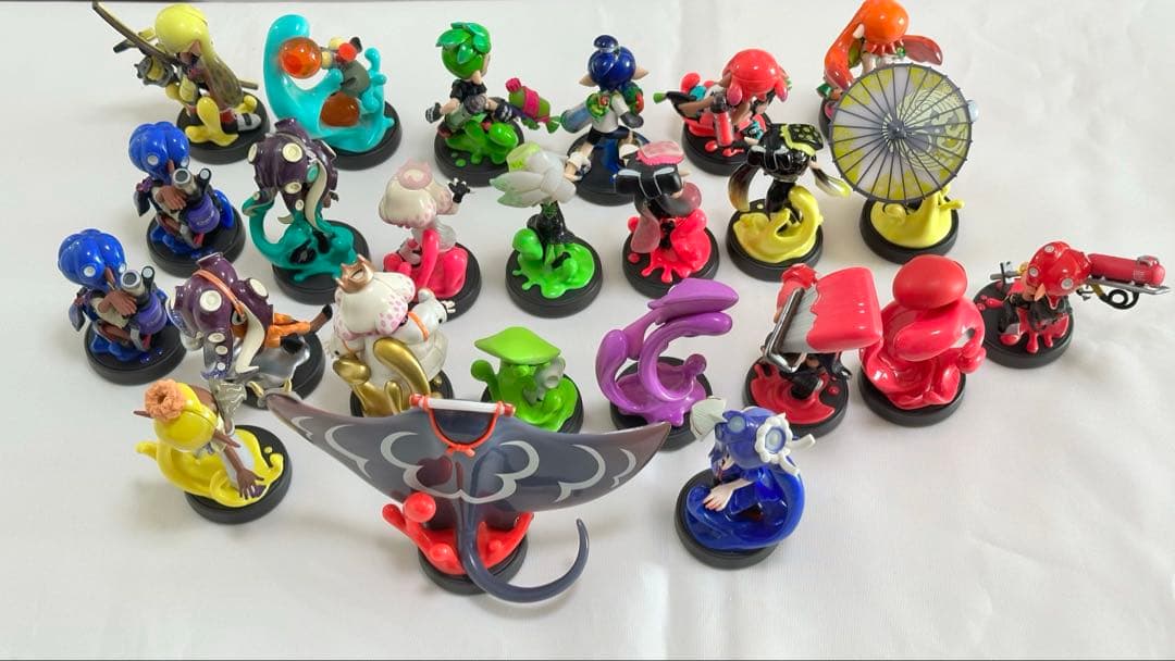 スプラトゥーン　amiibo 24体（うち1つ被り）