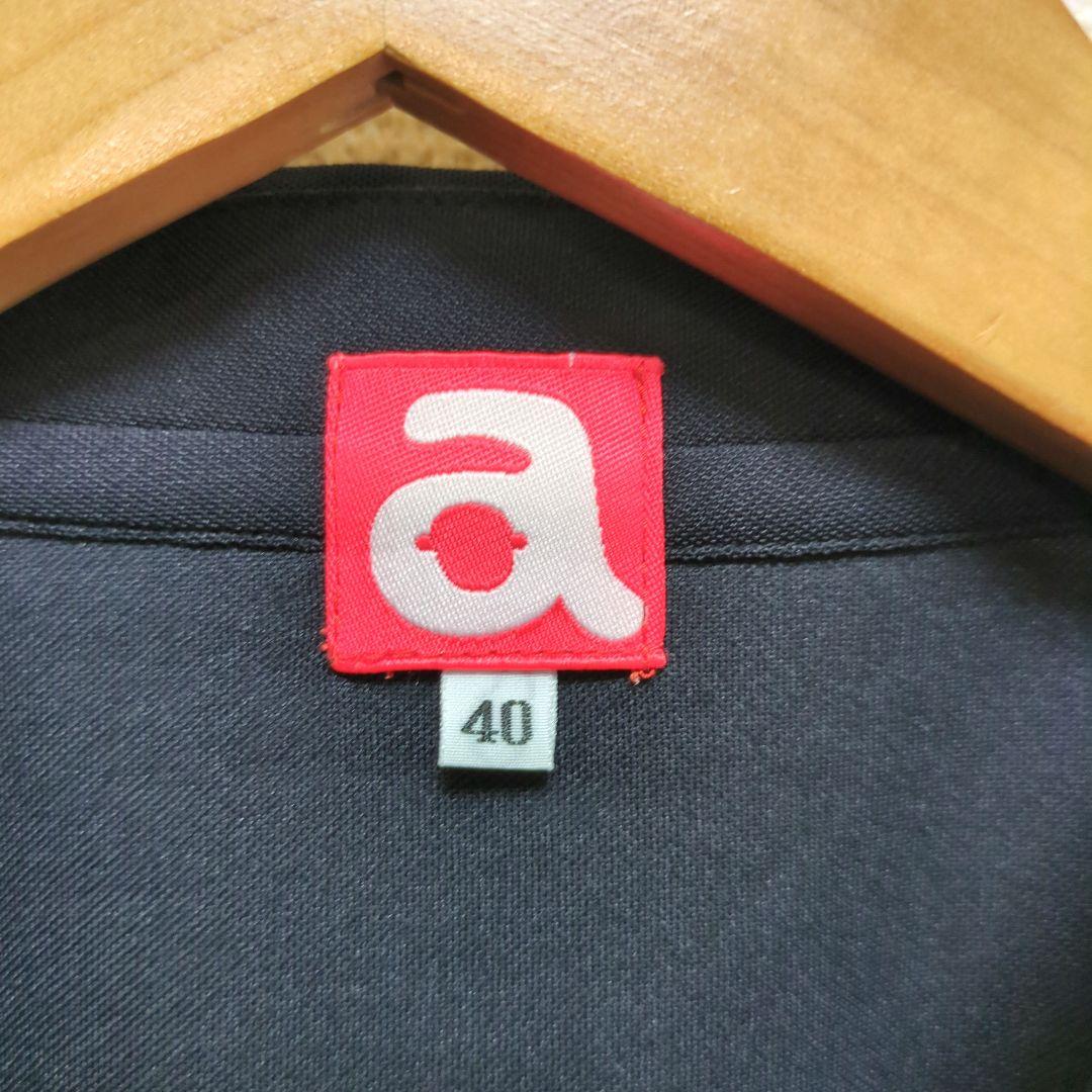 archivio アルチビオ ポロシャツ ゴルフウェア 黒 40 L