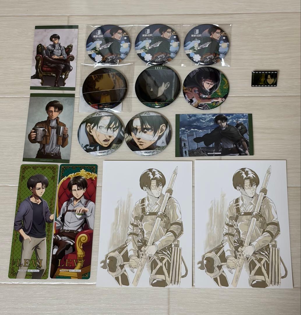 【非売品多数有】 進撃の巨人 リヴァイ Re:See BIGアクスタ まとめ売り