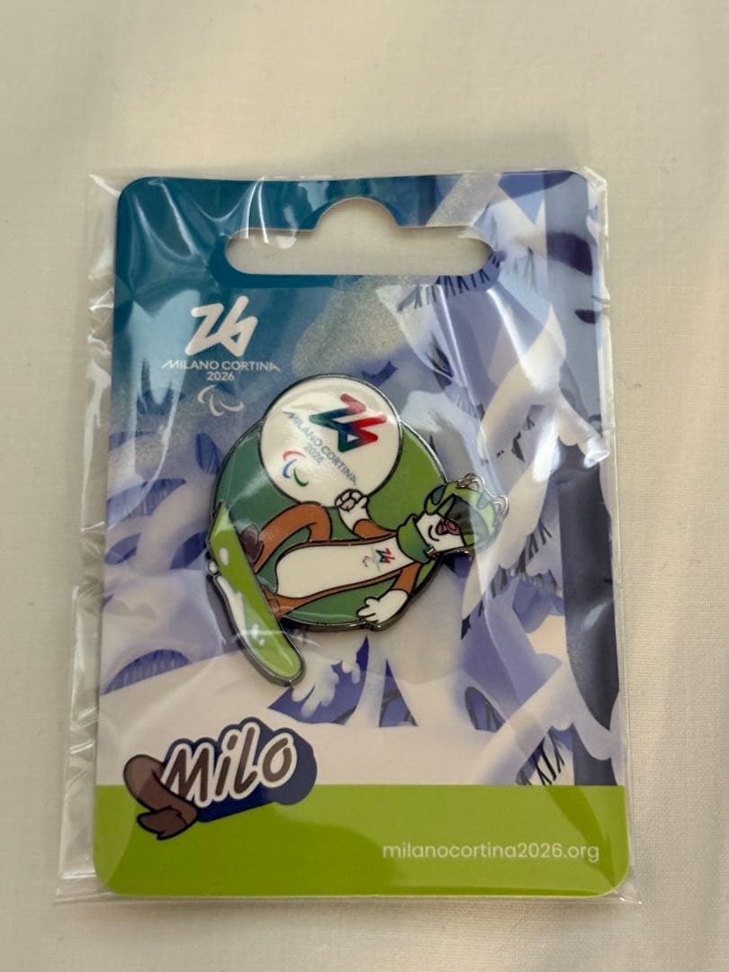 【激レア】Milo ピンバッジ 3個セット ミラノ・コルティナ　オリンピック