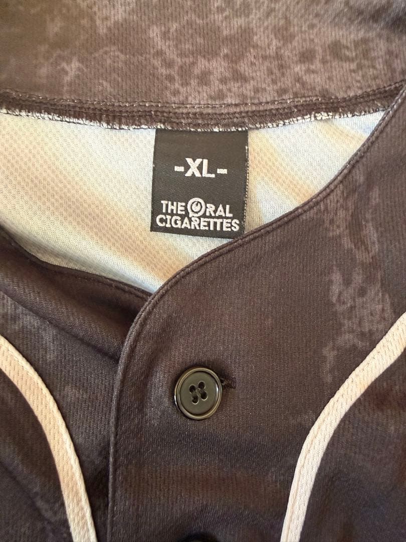 THE ORAL CIGARETTES ベースボールシャツ　XL