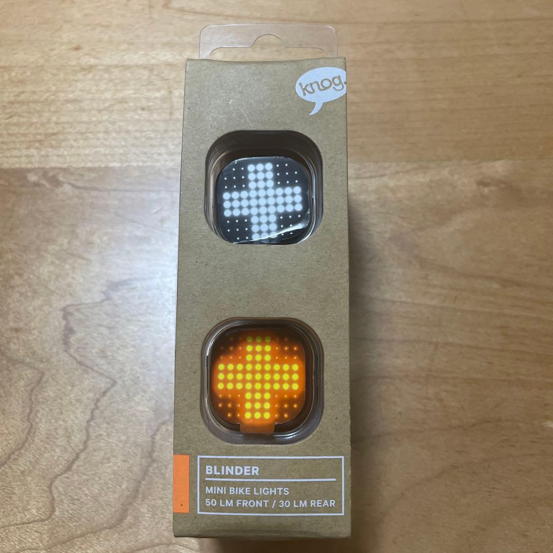 KNOG BLINDER TWIN CROSSノグ　ライト　前後　セット