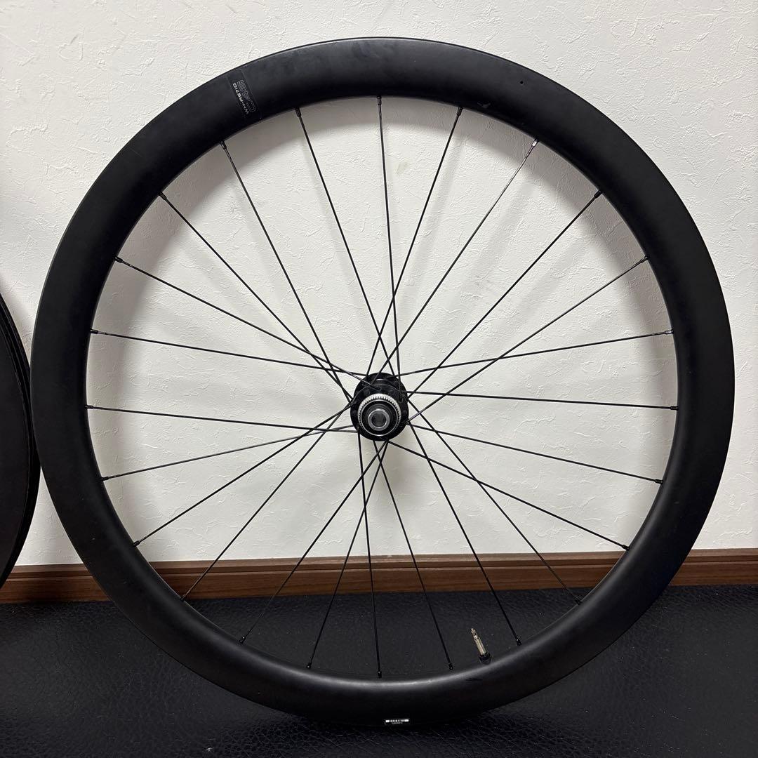 SHIMANO（シマノ）C46チューブレスディスクブレーキカーボンホイールセット