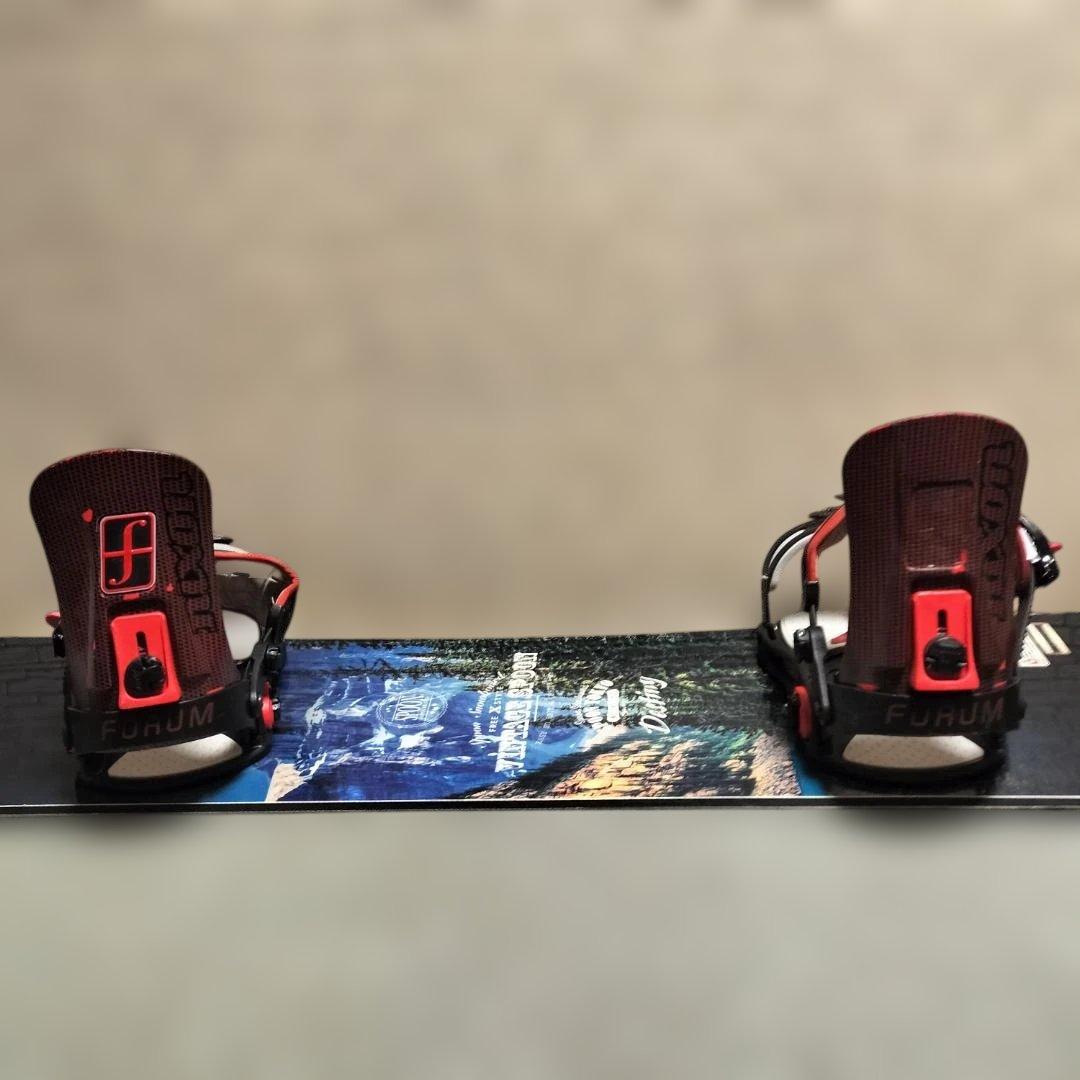 【シーズン最終特価】SPOON×FORUM スノーボードセット 151cm