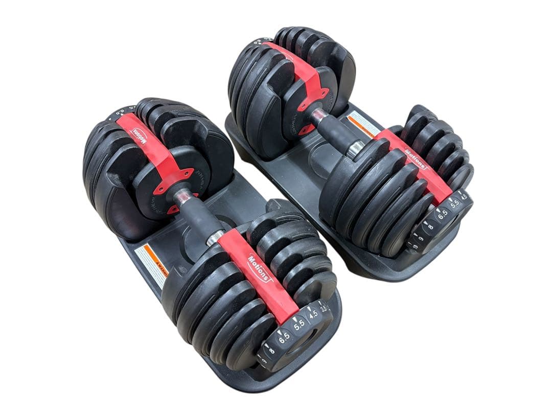 Motionsダイヤル式可変式ダンベル24Kg 2.5Kg〜24Kg ②