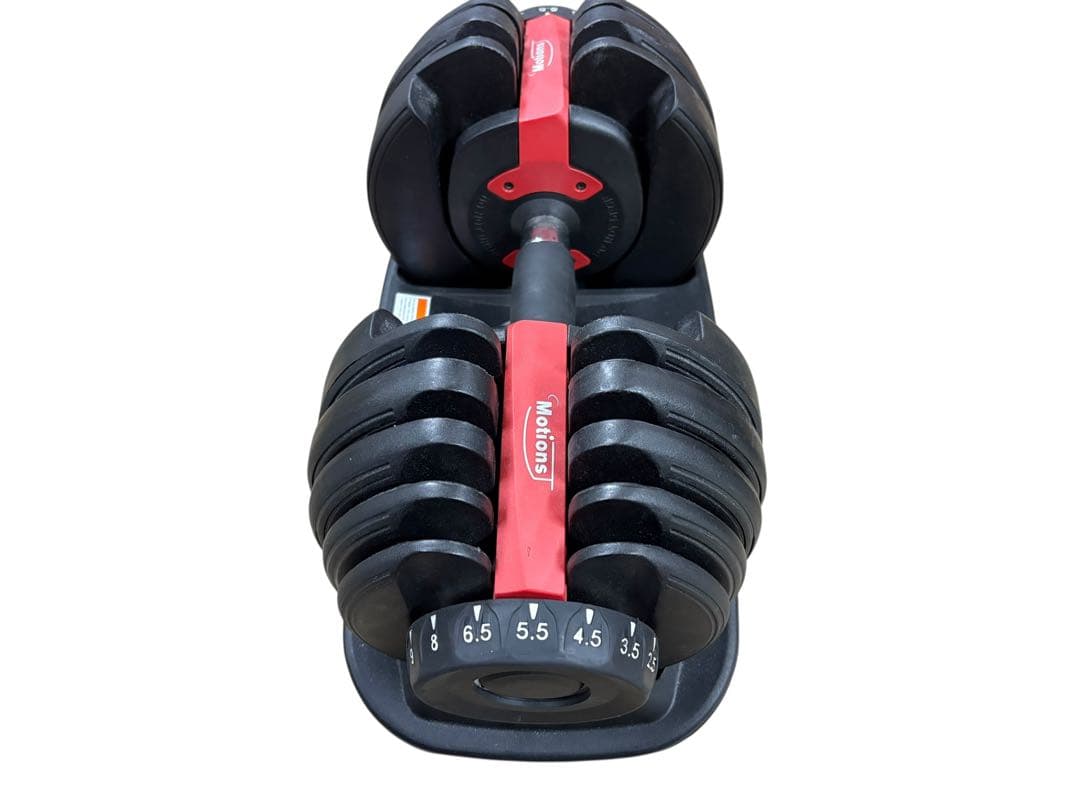 Motionsダイヤル式可変式ダンベル24Kg 2.5Kg〜24Kg ②