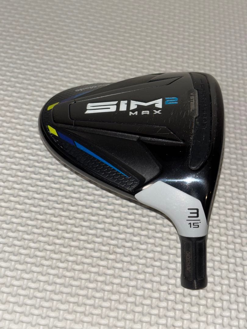 テーラーメイド　SIM2 MAX 3W （１5°）ヘッドのみ　NO2