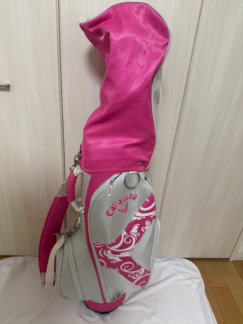 初心者人気モデル　キャロウェイソレイユレディースゴルフセット 8本L
