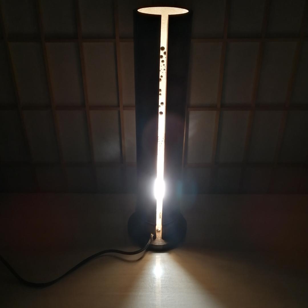 癒し灯火　竹行灯　No23256