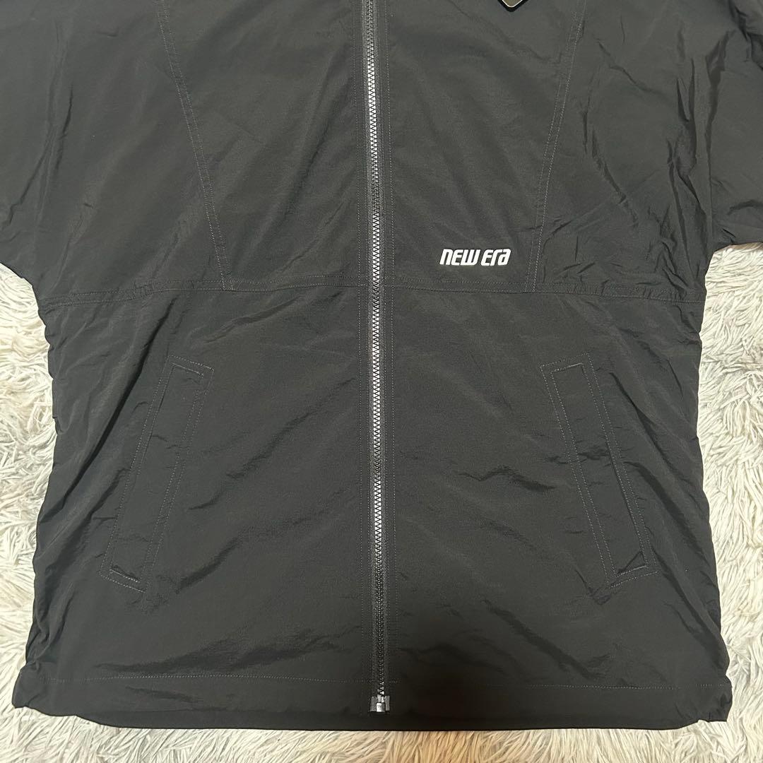 NEWERA ブラック ナイロンパーカー