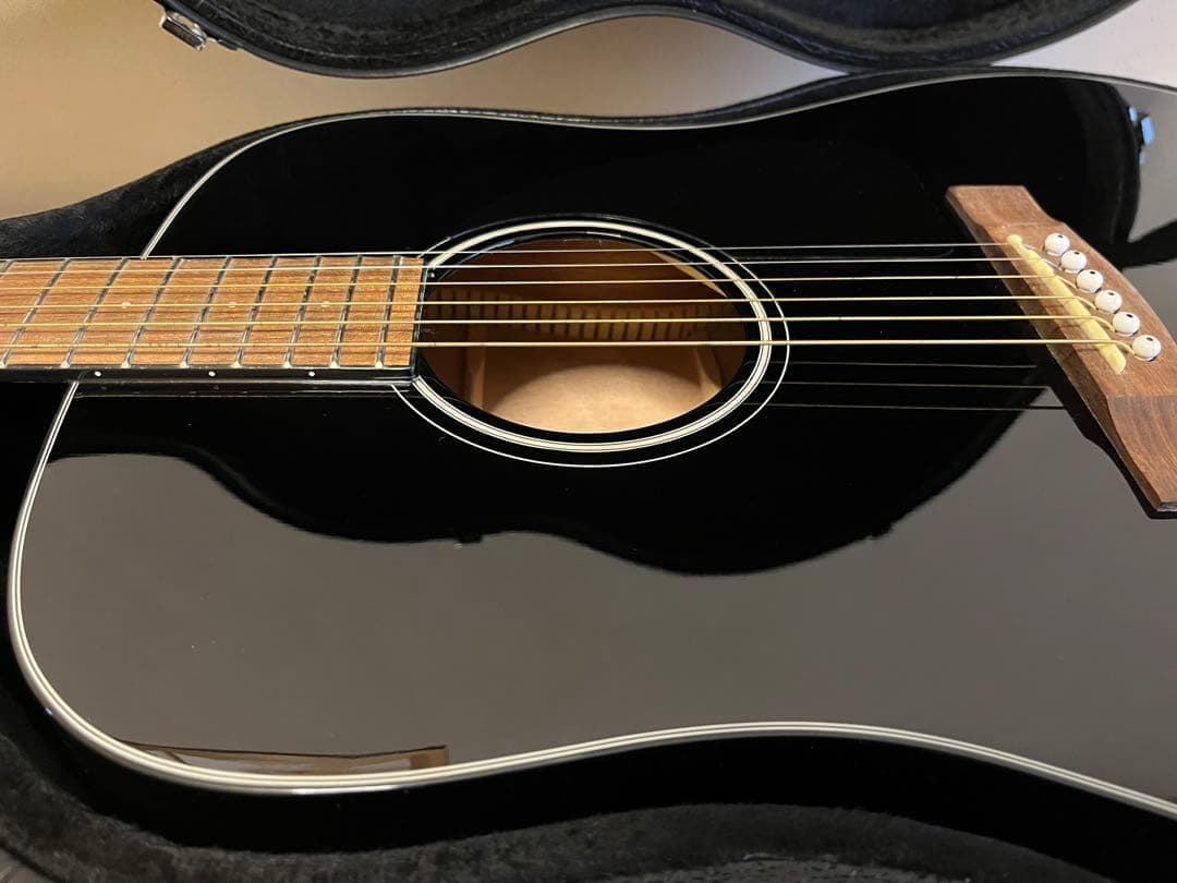 Fender CD-60S dread/BLK アコースティックギター　ブラック