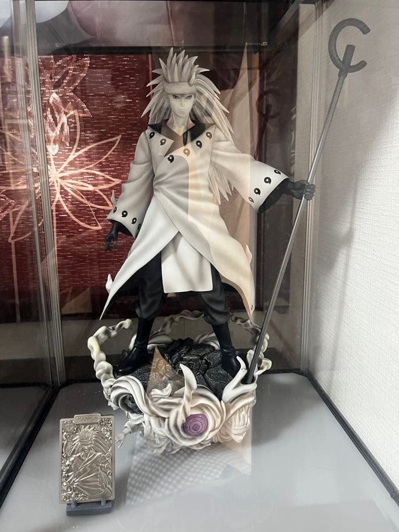 【値下げ可】 NARUTO フィギュア うちはマダラ ガレージキット　箱付