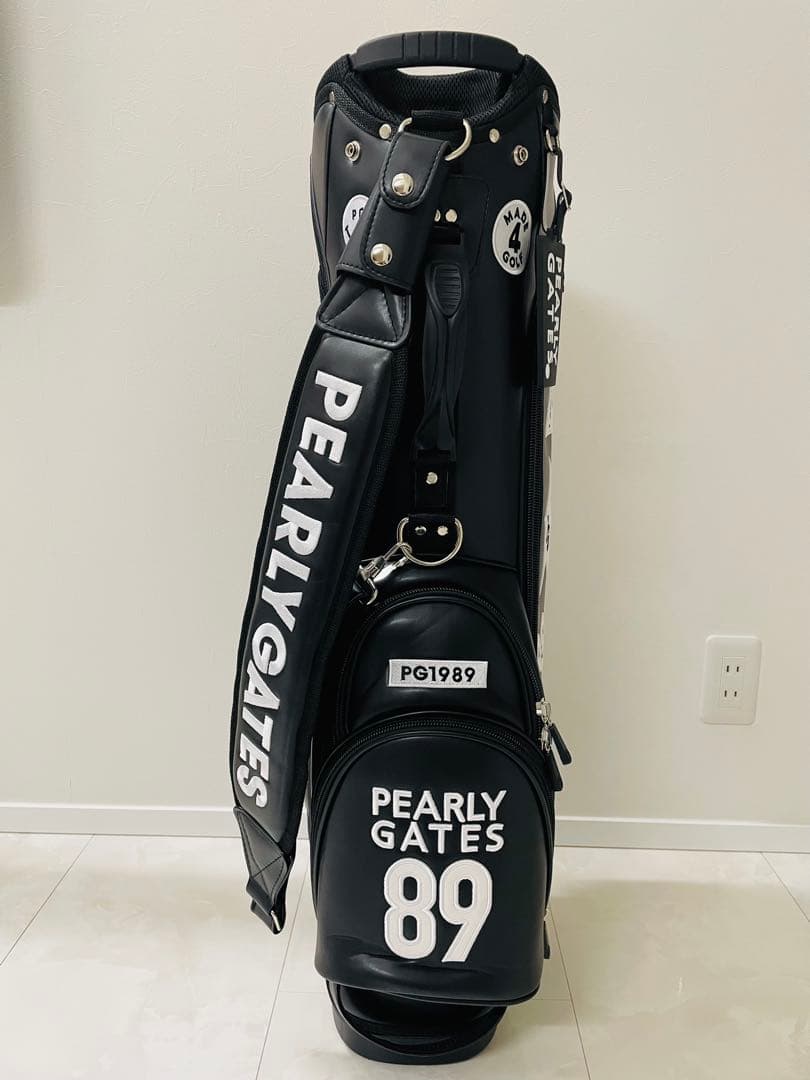 PEARLY GATES キャディバッグ ブラック