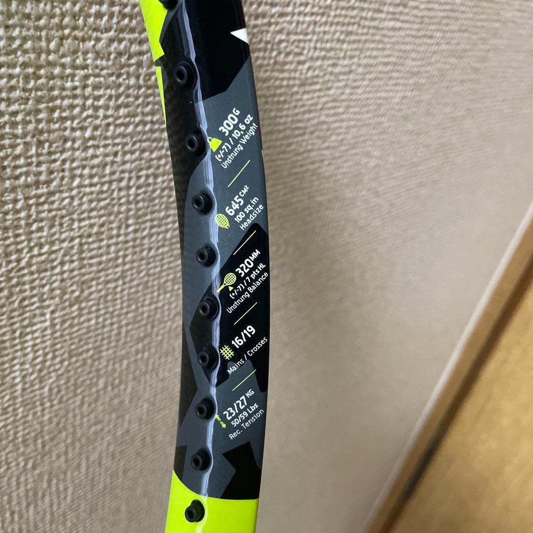 【美品】Babolat バボラ　ピュアアエロ100 G3美品